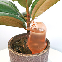 (Bird automatic flower watering device)(Red pottery slow-release water seepage)Drip irrigation lazy business trip travel artifact