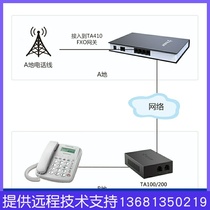 Star longview YeastarIP analog telephone adapter (ATA) FXS voice gateway voip off-site networking