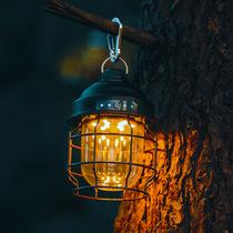 Camping light led portable tent light adjustable outdoor camping light USB charging camp light pine fruit light hanging light