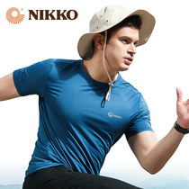 Nikko daily high outdoor quick-drying clothes mens short sleeves 2021 summer quick-drying T-shirt breathable sweat-absorbing sweatshirt half sleeves