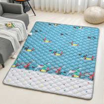 Floor sleeping mat cotton non-slip mattress floor mat machine washable folding cotton household children crawling mat soft mat