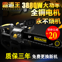 German bald strong chainsaw Electric chain saw logging saw multi-function saw small household electric 220V high power