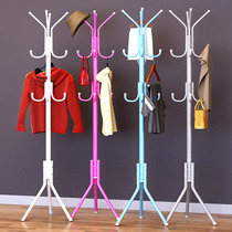 Simple drying rack Floor-to-ceiling bedroom hanger Cabinet storage rack Storage rack Household assembly hanging bag rack Coat rack