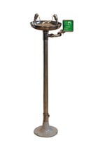  TL6620 stainless steel vertical eye washer Double mouth eye washer Stainless steel factory inspection eye washer