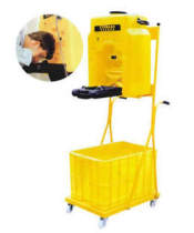 Portable cart eye washer Mobile eye washer Mobile cart eye washer Factory inspection eye washer