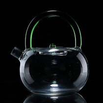 Japanese high temperature resistant glass lifting beam kettle large tea kettle kung fu tea set electric pottery stove cooking teapot bubble teapot