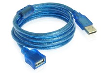 High quality 1 5 meters 3 meters 5 meters USB extension cord universal copper core USB data extension cable 2 0 interface