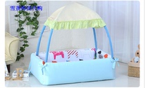 South Korea Direct South Korea non-toxic and tasteless non-irritating baby bed safety fence with toy hanger