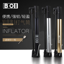 Mountain bike floor pump portable mini road bike high pressure pump riding equipment accessories