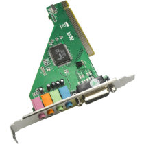 PCI sound card desktop computer built-in sound card 5 1 8738 independent sound card support Win7 Win10 system