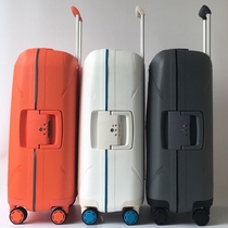 Silver Seat Exit Suitcase PP Ultralight Anti-Fall Suitcase Woman Mini 20 Inch Den Case Foreign Trade Pull Rod Box Men 24