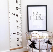 Butt mother ins explosive Nordic style minimalist childrens room baby height ladder with shooting props