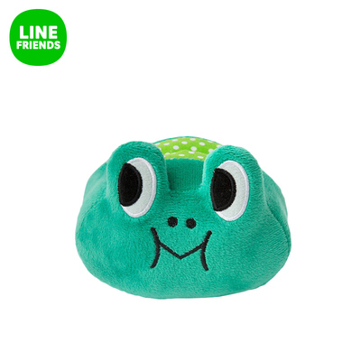 line friends 蛙里奥手机座毛绒公仔可爱玩具创意礼品时尚礼物