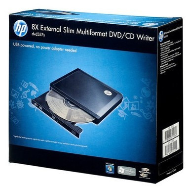 【京宇世纪】惠普hp557s超薄外置光雕dvd刻录机