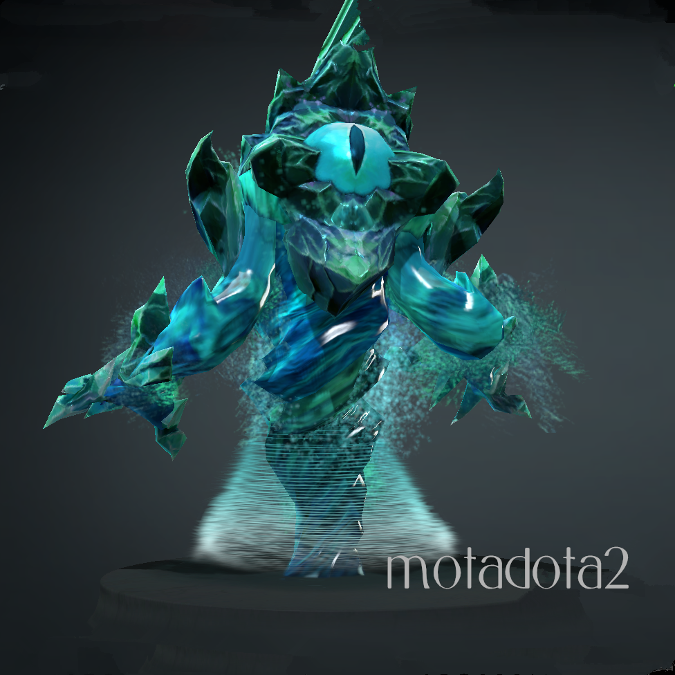 dota2 变体精灵/水人/mor/神话/绿本秋季/套装/冰眼套/迷星晶甲