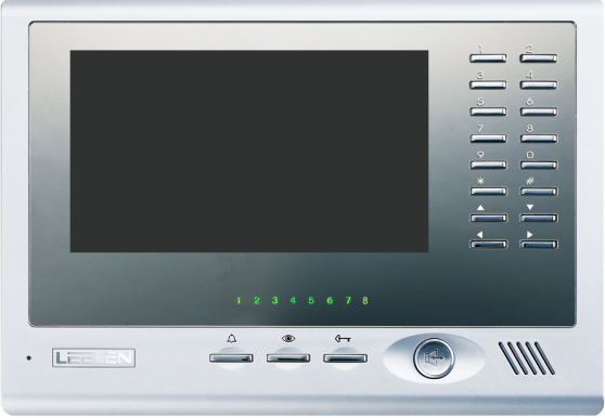 leelen立林楼宇对讲四线非可视主机直通式门铃jb220026户