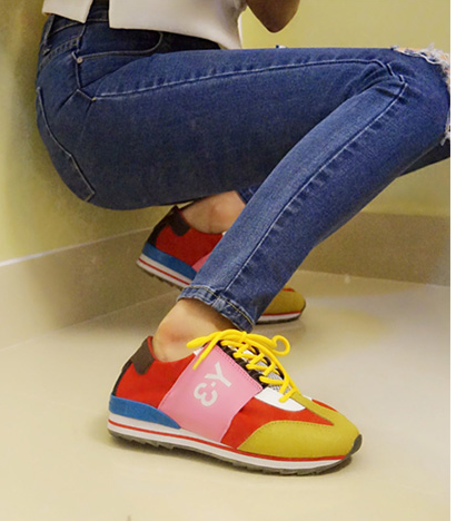 正品代购 y-3 y3 retro boost 刘涛同款单鞋拼色休闲女鞋运动鞋