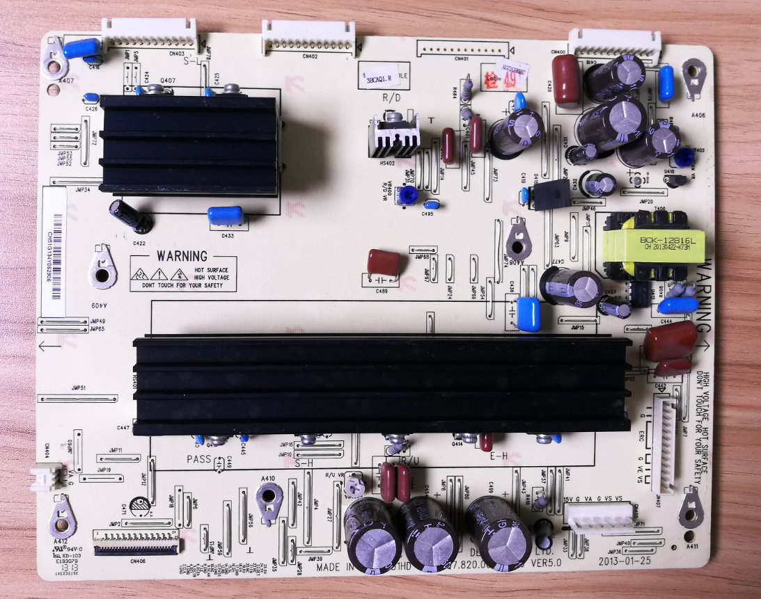 长虹3d51c2000 3d51c5588 y板 juq7.820.00064499 ver5.0 配屏cn5