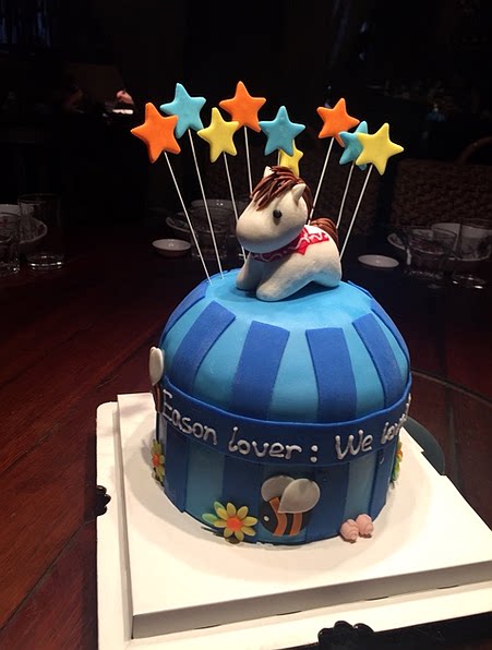 瑞雪创意卡通小马儿童周岁生日翻糖蛋糕上海同城配送蛋糕定制