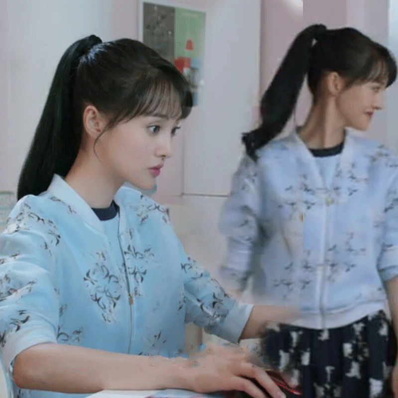 微微一笑很倾城郑爽贝微微同款外套上衣休闲百搭学生秋季棒球服女