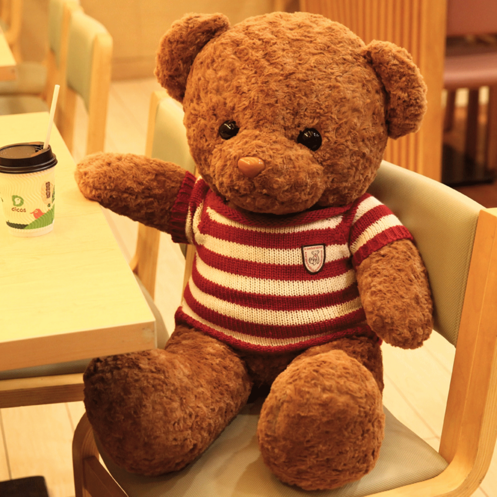 毛绒玩具泰迪熊抱枕公仔大号抱抱熊布娃娃生日七夕情人节礼物女生