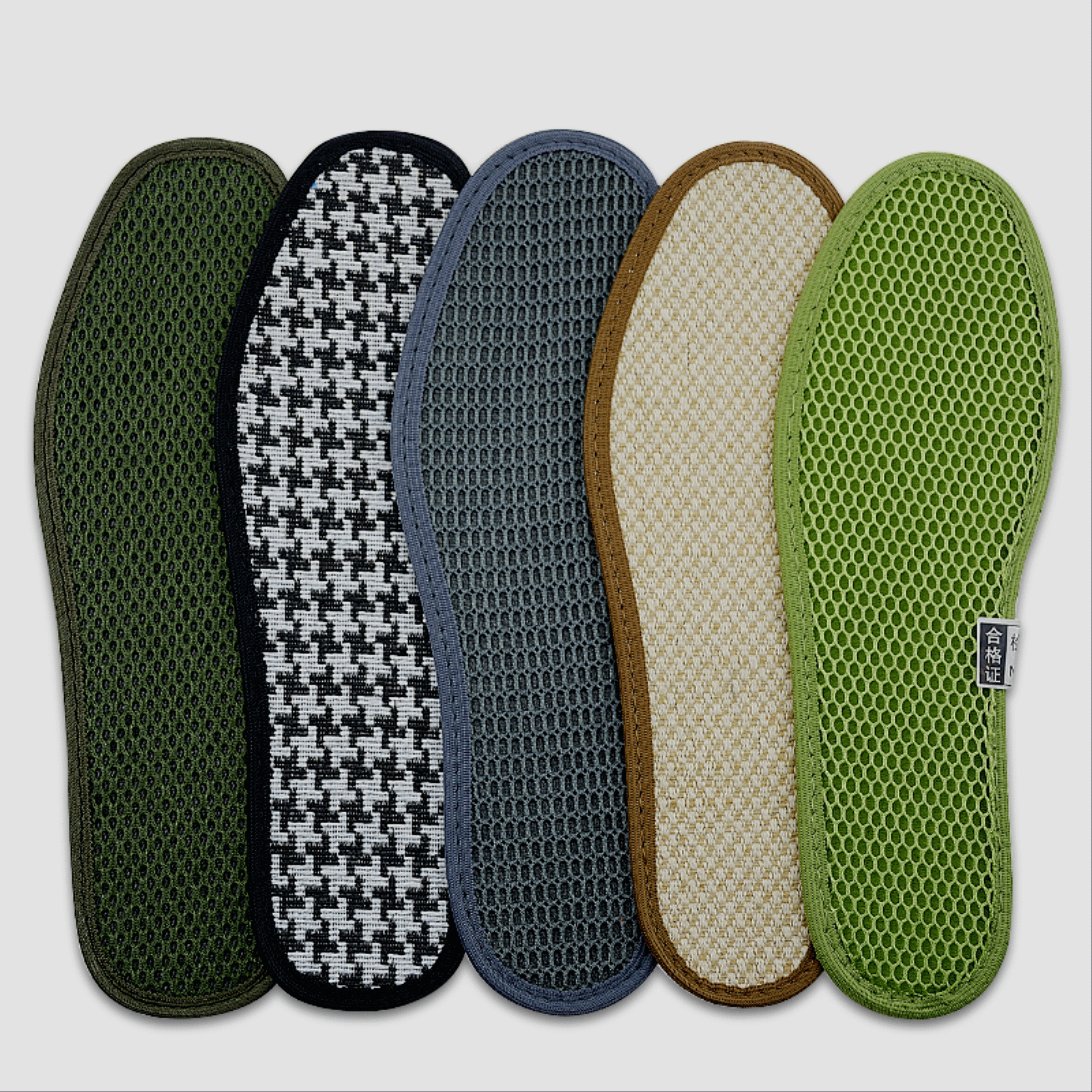 3双装 竹炭鞋垫男透气男透气防臭鞋垫吸汗军训亚麻除臭鞋垫女包邮