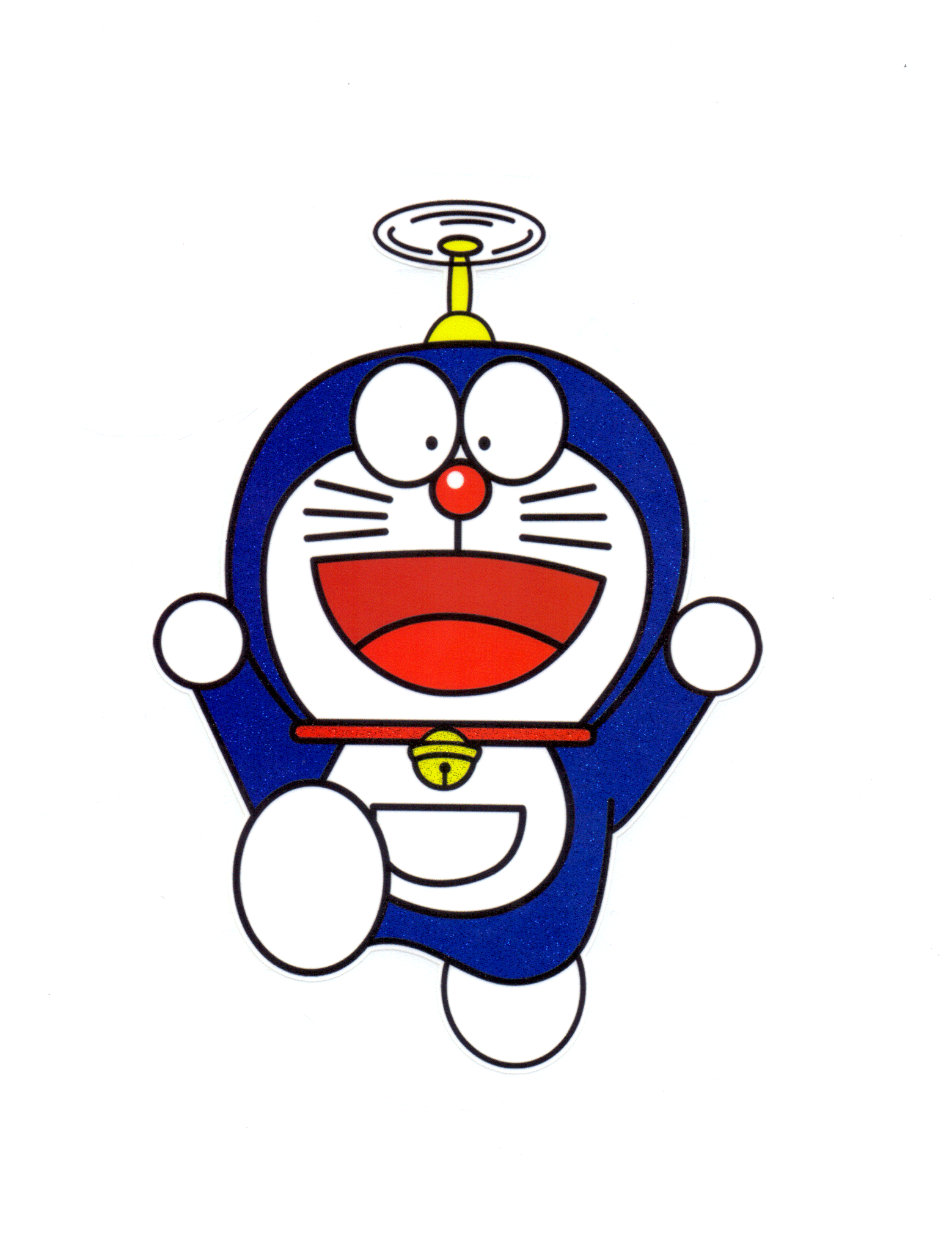 多啦a梦 热转印烫画 t恤烫图烫画 大张卡通衣服辅料 13*18.2cm