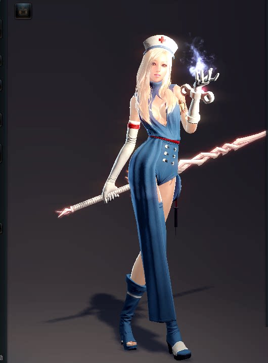 洛奇英雄传女护士时装一套广东一区绝版极品时装超级漂亮拉风jp