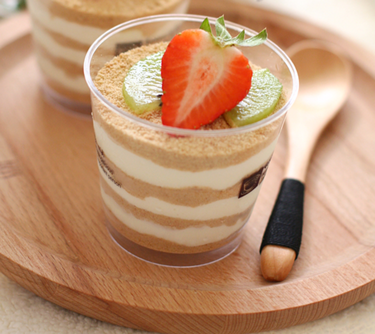 木糠杯材料 慕斯杯装木糠蛋糕套餐 原料套餐 木糠杯 总督蛋糕 5杯