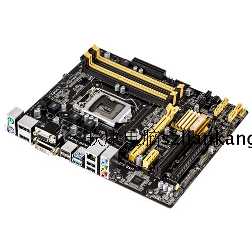 asus/华硕 b85m-e 主板 lag1150 支持双pcie显卡 支持e3 1230v3