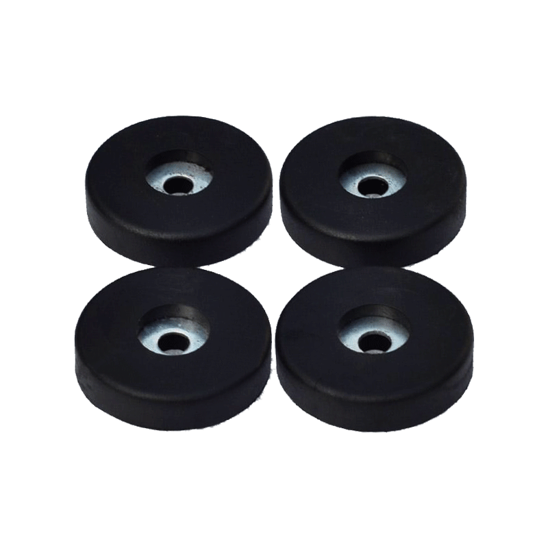 40*10带介舞台音箱避震脚 防振脚垫 低音炮橡胶脚仪器家具脚垫