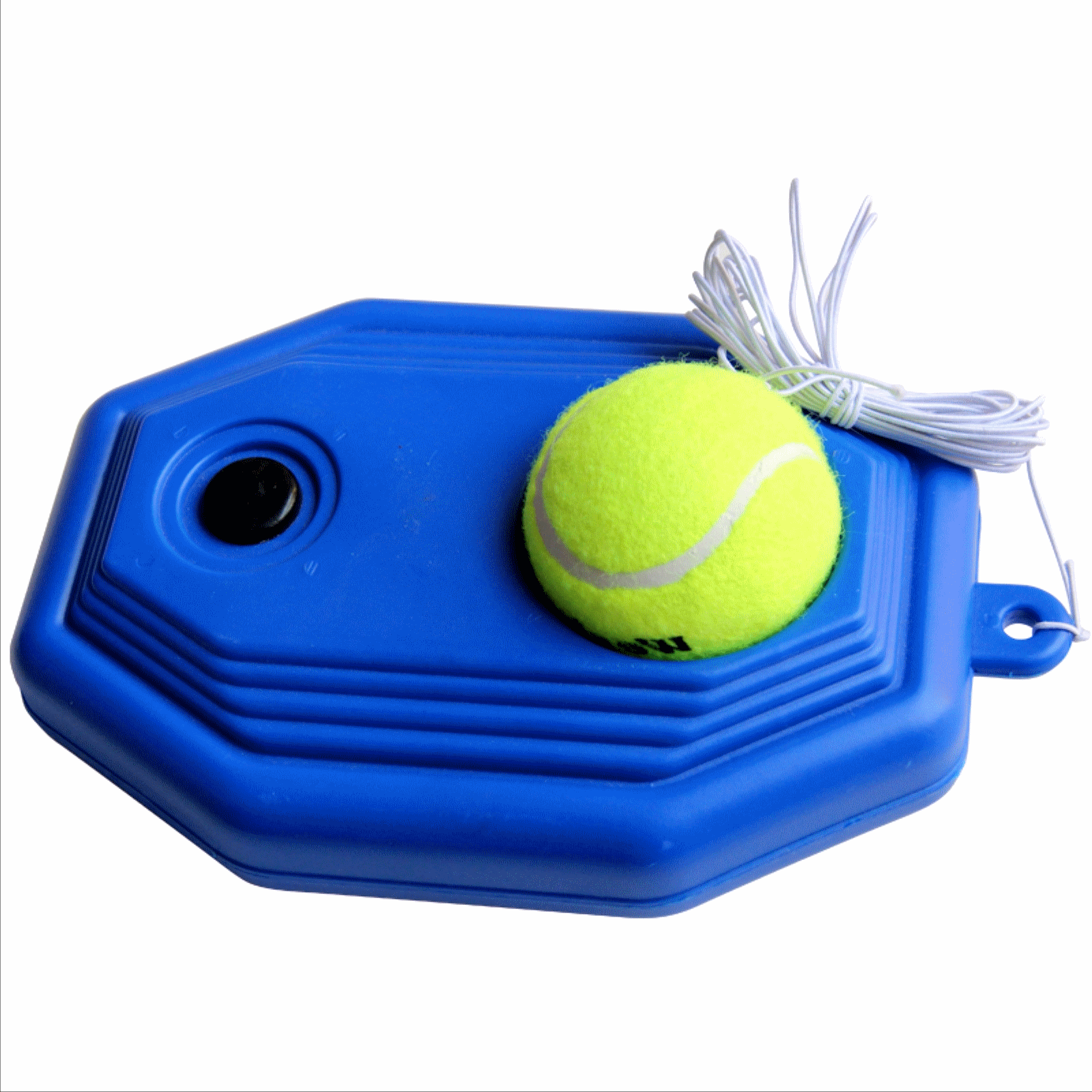 送3个带线球器底座 高弹力橡皮筋绳子球陪练器 包邮网球单人训练