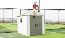 Small Villa floor-to-ceiling terrace storage pet room gardening mobile House Assembly simple storage cabinet