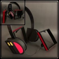 Hatuo cos props Hatuo family v Hatsu future miku headset headwear set spot