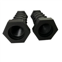 K-plate nut 1500 thickened aluminum mold special auxiliary tool bolts Plastic cap disposable 16 screw screws
