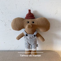 monbebe Korea imports doll designer series wearing back strap pants with elephant paparazzi doll appeasing toys