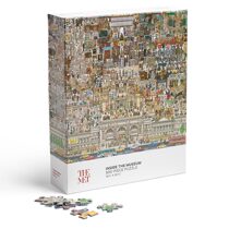 Official authorized genuine import of The American Metropolitan Museum of Art The Met toy painting puzzle