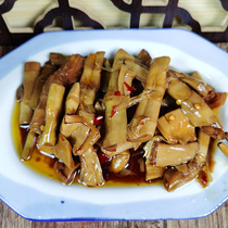 Stewed wild mountain bamboo shoots 168g open bag ready-to-eat hotel cold dishes Cold dishes Cold dishes Under meals Stewed bamboo shoots refreshing