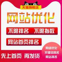 Website seo optimisation of the ranking of key words