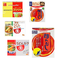 Japanese imported AJINOMOTO flavor fresh juice soup block monosodium glutamate seasoned chicken soup thick soup Treasure 5 into Bonito