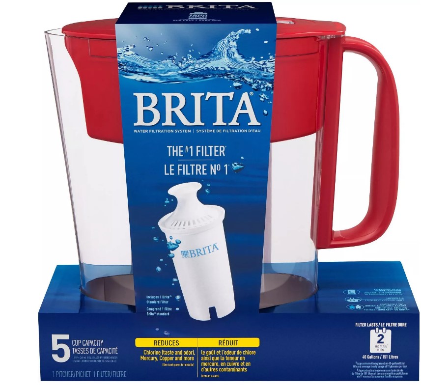 国内现货美版Brita家用滤水壶 碧然德正品厨房净水器1壶+1滤芯