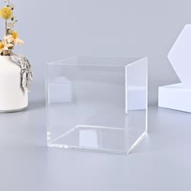 Transparent acrylic container box storage box Plexiglas transparent container box drip box