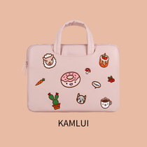 kamlui Kenley laptop bag female portable 13 3 inch 14 Dell 15 6 Apple macbookpro Lenovo small new air liner cute Huawei mateb