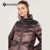 RAPIDO Thunder Walk Mall with the same style Winter Ladies Light Goose Down Goose Down Cold Casual Sports Down Clothing