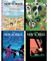 English magazine NEW YORKER 4 packages between July and August 2021