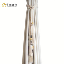 Nordic curtain rope tie simple strap long rope lace sling tassel cotton creative drawstring storage strap