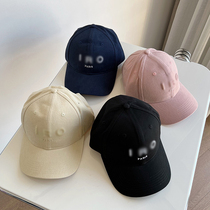 Bunker with small objects ir@simple stereo logo baseball cap 4 colors