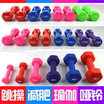 Small dumbbell barbell female pair of thin arms household fitness equipment 0 5 1 2 3 4 5 8 10kg kg