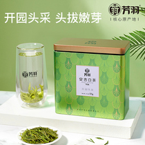 In 2021 New tea Fangyu Anji White tea opened the garden and picked 125g canned authentic Mingqian green tea leaf premium grade