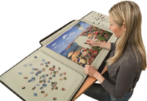 High quality professional jigsaw puzzle blanket cushion plate 1000-1500 pieces dedicated to the same section with containing plate adults